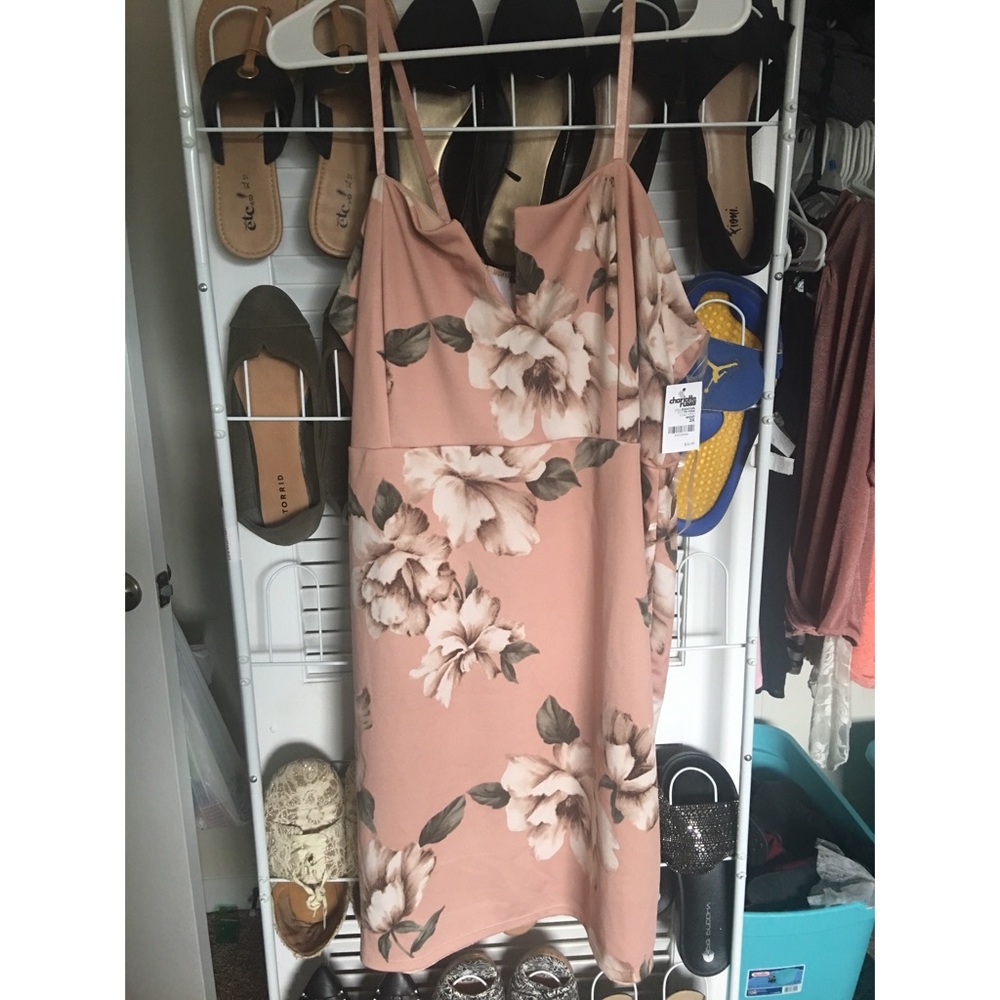 NWT Charlotte Russe Floral Dress 3X